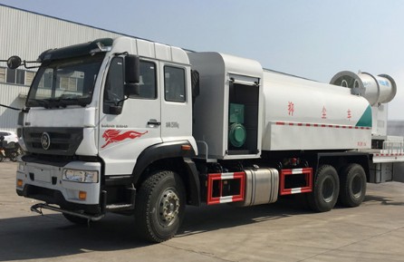 多功能抑塵車功能介紹_16方國五重汽后雙橋多功能抑塵車廠家價格3